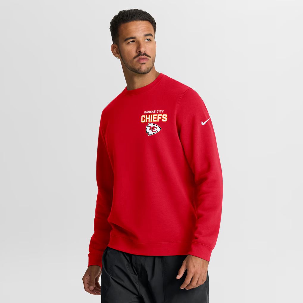 2026 NFL Kansas City Chiefs round-neck sweatshirt 03->kansas city chiefs->NFL Jersey